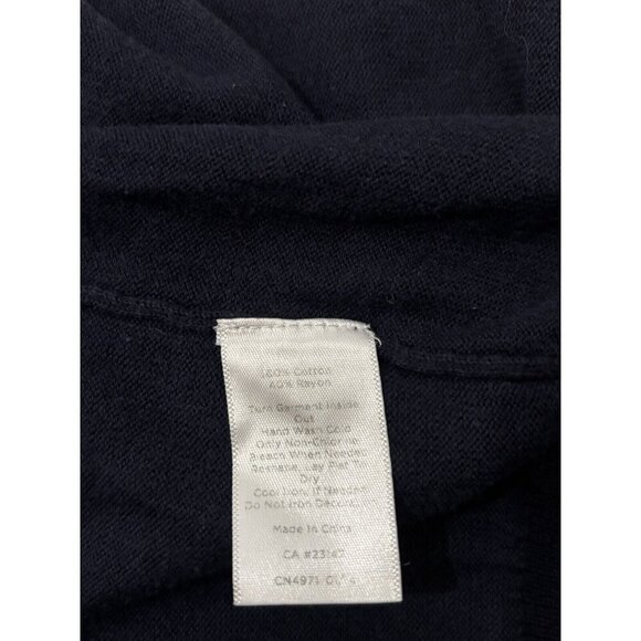 Talbots Knit Sweater Sleeveless Blouse Beaded Neck Line Size Woman 1X - Picture 8 of 11